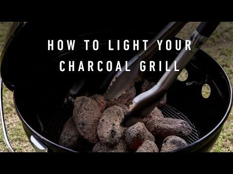 How To Light Your Charcoal Grill - Feat. The Weber Smokey Joe® Premium