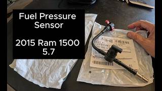 How I Replaced my Fuel Pressure Sensor - Ram 1500