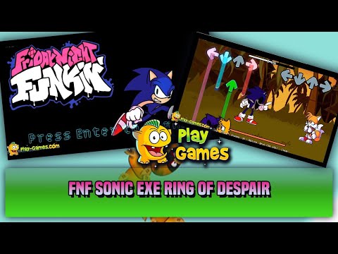 FNF Sonic Exe Ring of Despair Playthrough