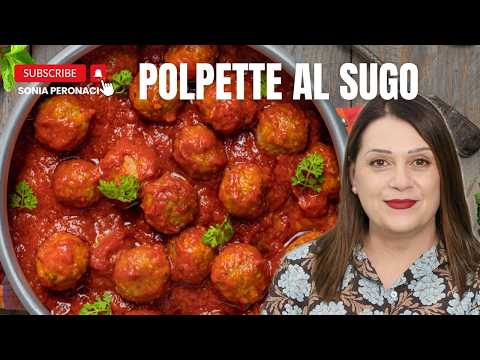 Polpette di carne al sugo: la ricetta perfetta della tradizione!
