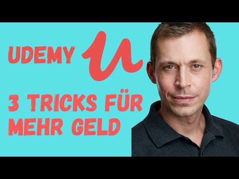 3 Geheime Tricks für mehr Udemy Einnahmen - Mehr Geld verdienen mit Udemy-Kursen ❤️