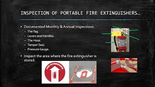 Toolbox Talks - Portable Fire Extinguishers