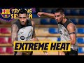 ☀️ Players pouring with sweat. INTENSE WORKOUT + GYM ☀️