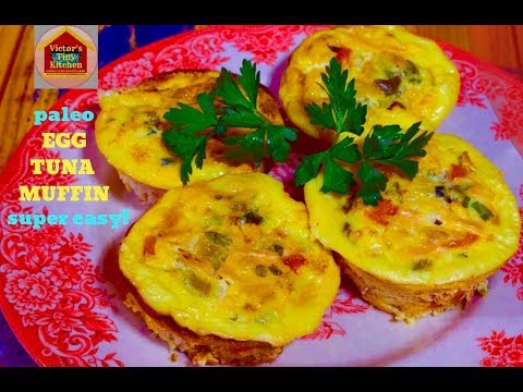 Paleo Egg Tuna Muffin