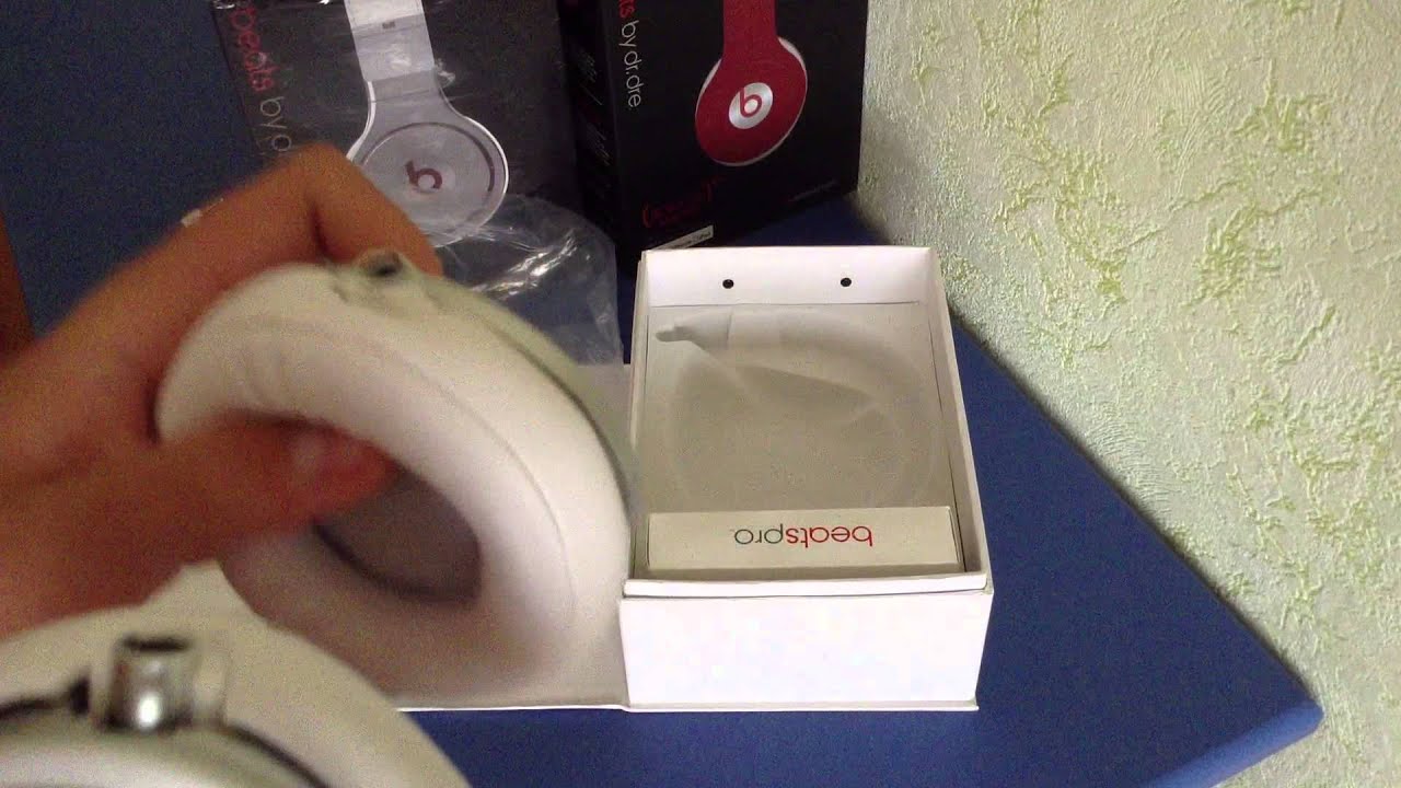 Наушники Beats Pro, белые