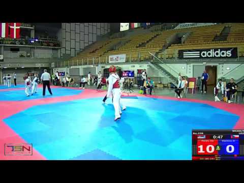 338-Vlachova, Eliska  CZECH TEAM (CZE) vs Perisic, Aleksandra  SERBIA NATIONAL TEAM (SRB) 0-14