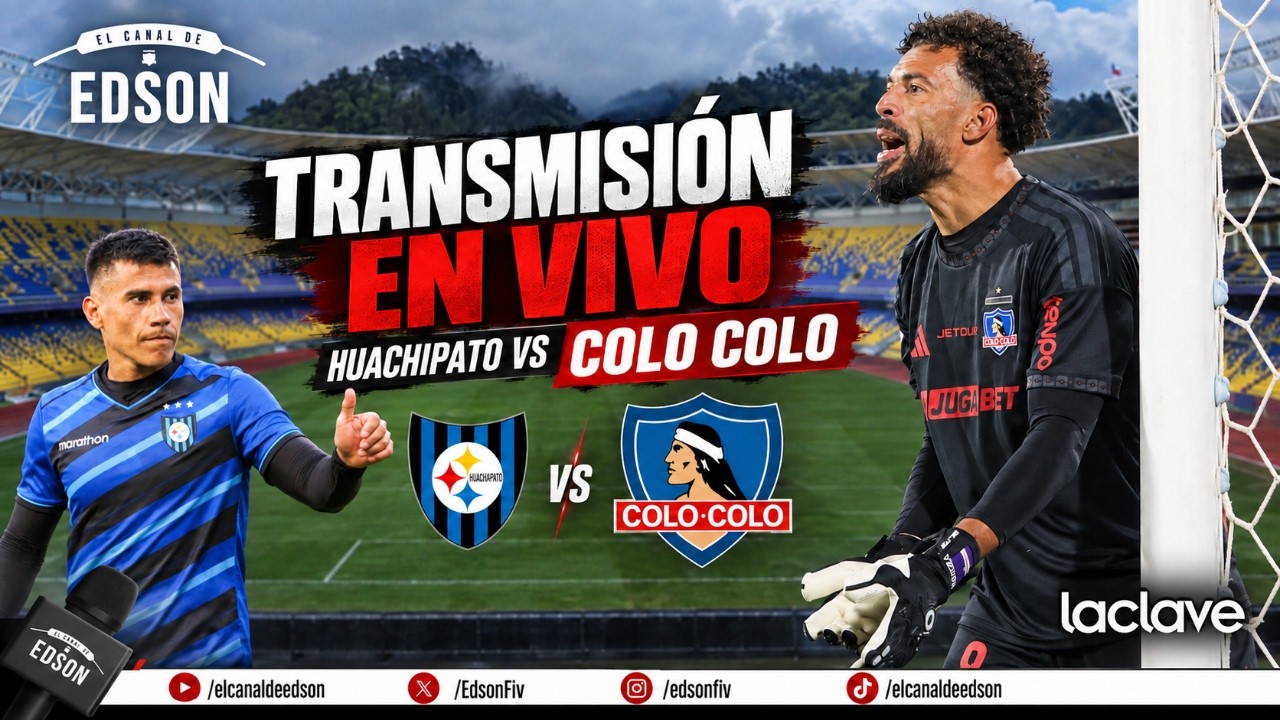 ⚪⚫  TRANSMISIÓN EN VIVO: HUACHIPATO VS COLO COLO | LIGA DE PRIMERA EN DIRECTO ⚪⚫