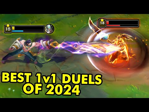 BEST 1v1 LEAGUE OF LEGENDS DUELS OF THE YEAR!