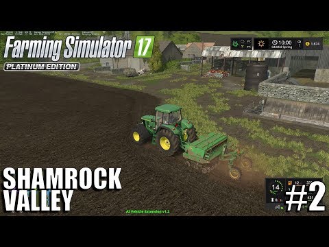FIELD WORK| Shamrock | Timelapse # 2 | Farming Simulator 17