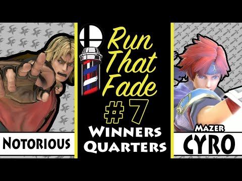 RunThatFade #7 Cyro(Roy) Vs. Notorious(Ken) Winners Quarters