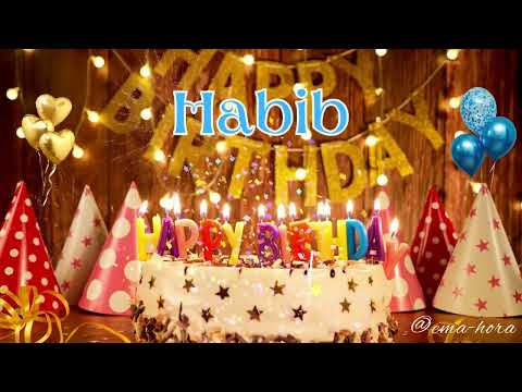 HABIB Happy Birthday To You||Happy Birthday Song HABIB👨🎂