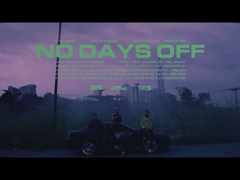 Wxrdie - NO DAYS OFF [feat. WOKEUP & 2pillz] | OFFICIAL MV