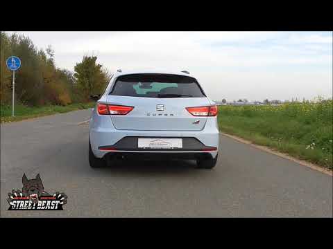 STREETBEAST by Friedrich Motorsport exhaust Seat Leon 5F ST Cupra 76mm Klappenanlage