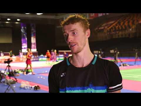 Kieran Merrilees looks ahead to facing Lin Dan at the TOTAL BWF World Championships in Glasgow