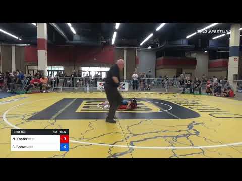 70 Lbs Rr Rnd 2 - Naomi Marie-Bailey Foster, Best Trained Wrestling Vs Cooper Snow, North Carolina