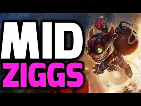Ziggs vs Diana - Mid lane - S6 Gold I Ranked Gameplay