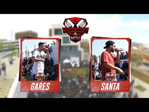 GARES vs SANTA - Octavos - Batallas TecnoCampus Freestyle (OFICIAL)