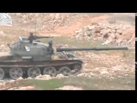 Syrian Rebel Tank T-62