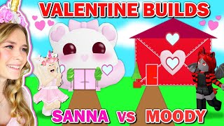 Valentines Day Build Challenge In Adopt Me! (Roblox)