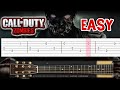 Call of Duty - Zombies Theme (Damned) - Guitar tutorial (TAB)