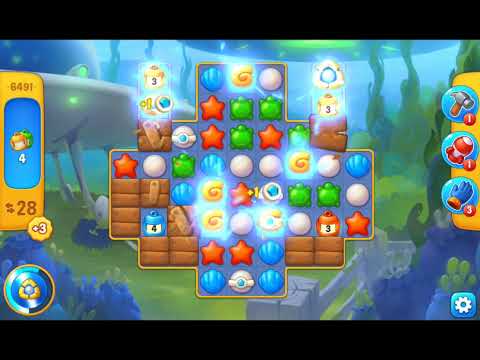 Fishdom 2021 - Level 6491   #playrix #fishdom #gaming