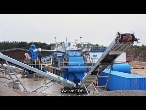 CDE Natural Processing Washing Solutions - Maximising Sand, Aggregates, Minerals & Mining Production