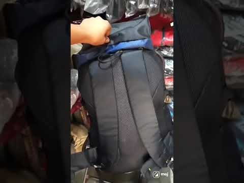 Fast fashion polyester rucksack tracking bag