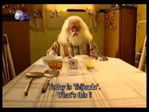 Hermeto Pascoal esperando a comida