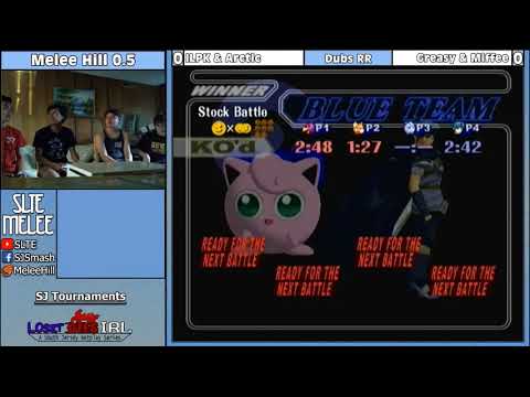 Melee Hill 0.5 Dubs: ILPK & Arctic Vs. Greasy & Miffee - WS