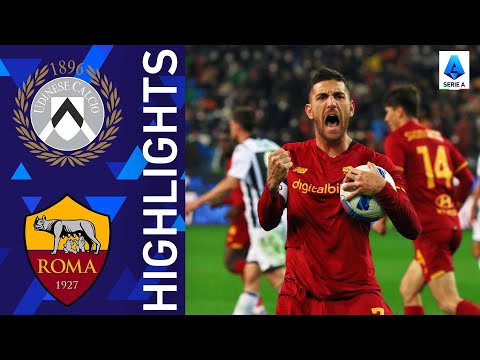 Udinese 1-1 Roma | Pellegrini rescues a point for Roma | Serie A 2021/22