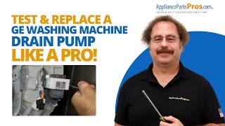 Fix Your GE Top Load Washer Drain Pump in Minutes
