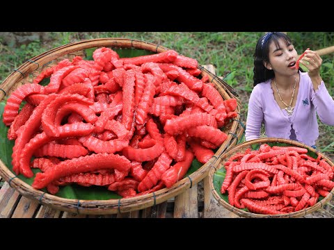 Amazing cooking hotdog crispy with chili sauce recipe...