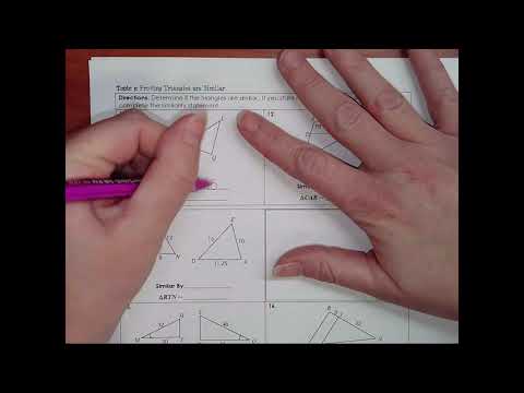 Chapter 7 Geometry Quiz Answers