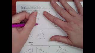 Geometry Chapter 7 Test Review