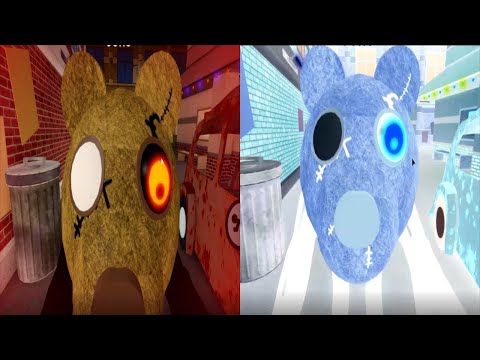 Mr Stitchy Reverse vs Invert Jumpscare - Roblox Piggy Book 2