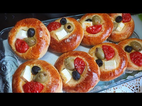 Pizza poğaça tarifi | Mutlu Turk Mutfagi - Happy Turkish Kitchen