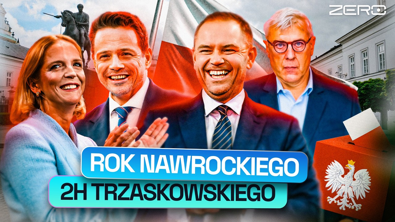 NAWROCKI NA LATA, TRZASKOWSKI NA 2 GODZINY. ROK OD WYBORÓW PREZYDENCKICH