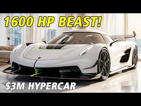 Koenigsegg Jesko Attack — The $3M, 1600HP Hypercar That Sticks Like Glue!