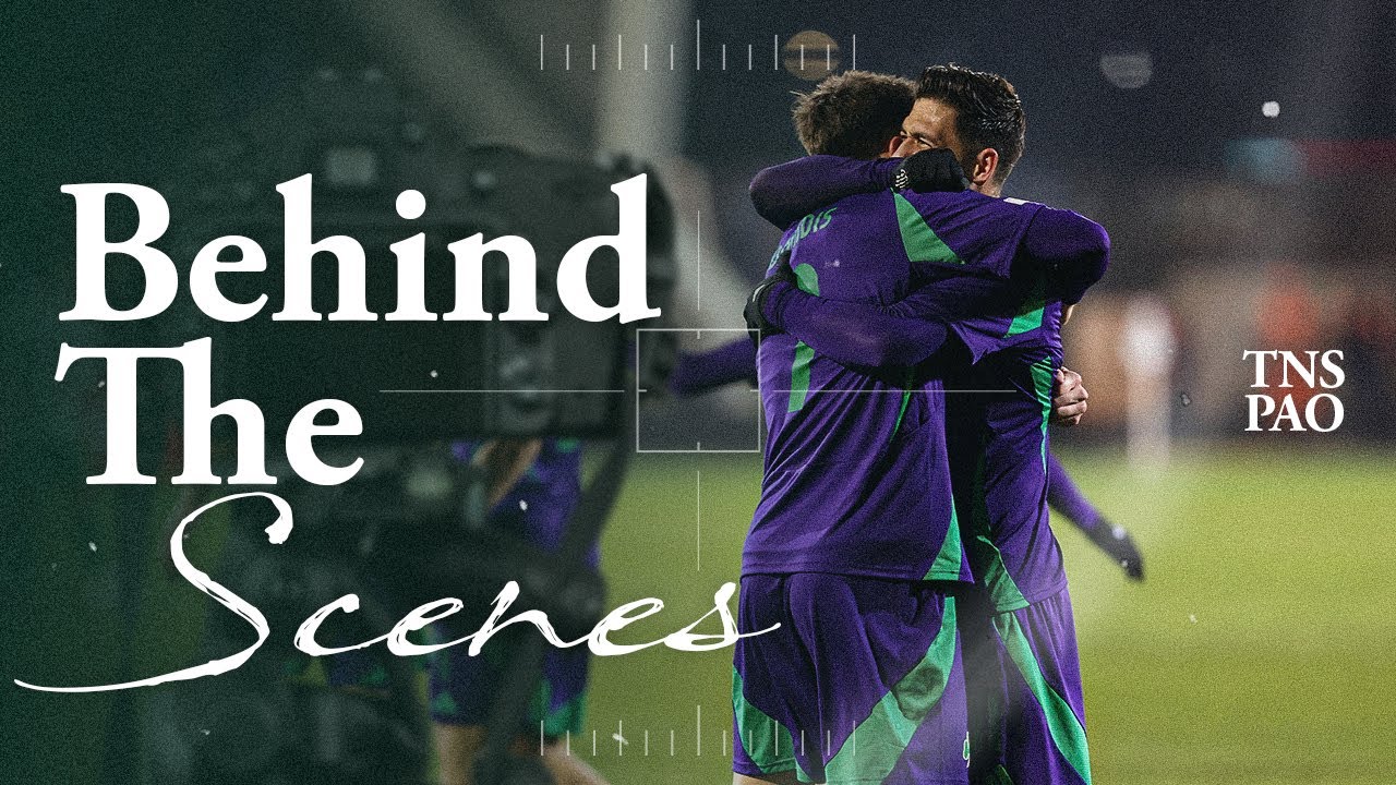 Η παρακάμερα του αγώνα New Saints- Παναθηναϊκός 0-2 | pao.gr