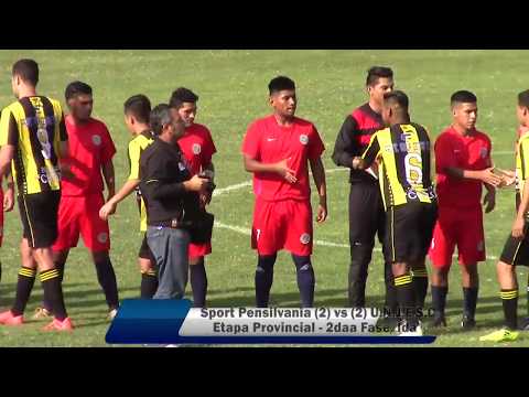 SPORT PENSILVANIA (2) vs (2) U.N.J.F.S.C. - ETAPA PROVINCIAL - 2DA FASE/IDA 2018.