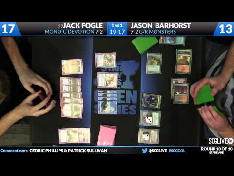 SCGCOL - Standard - Round 10b - Jack Fogle vs Jason Barhorst