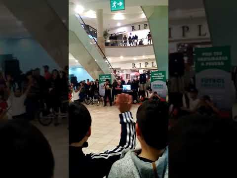 Freestyle de Jorge Mc, en Mall Plaza Norte + Bboys