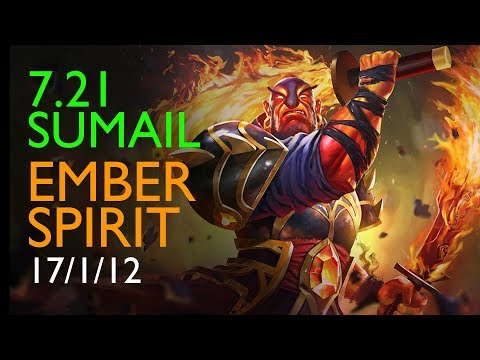 SumaiL - Ember Spirit MID | 7.21 Update Patch | Dota 2 Pro MMR Gameplay