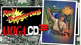 Rick Dangerous remastered on the CD32