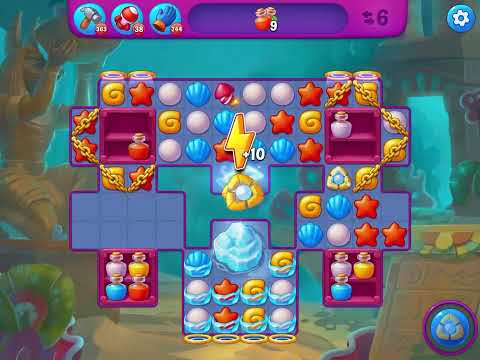 Fishdom Very Hard level 5853 no boosters フィッシュダム ベリーハード [Friend's]