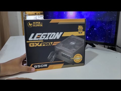 Unboxing fonte Super Flower Legion GX PRO 850W (Unboxing Terabyte)