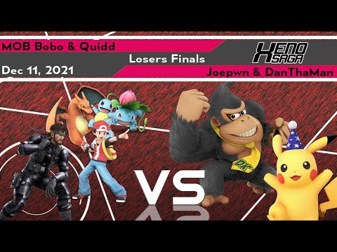 [Smash Ultimate] Joepwn & DanThaMan vs MOB  Bobo & Quidd - Xenosaga XXXVIII (L.Finals)