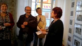 preview picture of video 'Nicolae Fleissig, artiste sculpteur, expose à Mirepoix'