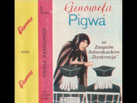 Genowefa Pigwa w Zespole Adwokackim Dyskrecja (Caston) (Polskie Nagrania) (Amigos) (Acomp)