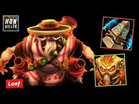 HoN Drunken Master BARRIER IDOL with DAEMONIC BREASTPLATE